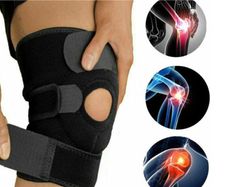 Adjustable Knee Support Brace | Open-Patella Design | Lightweight & Breathable | New