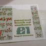 Irish One Pound Banknote Image 6
