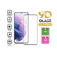 Samsung Galaxy S21 Plus / 5G Tempered Glass 9D Curved Screen Protector Full Glue - FHT23SMTGF