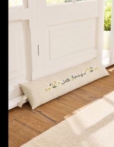 Brand New Hello Spring floral Daisy Draught Excluder OPEN TO REASONABLE OFFERS.