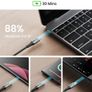 240W USB C to USB C Charger Cable, [2-Pack 2m] PD Type C Charge Cable, Super Fast Charging USB C Cable for iPhone 17 16 15 Pro Max Plus, MacBook iPad Air, Samsung S25 S24 Ultra, Steam Deck etc. Image 4