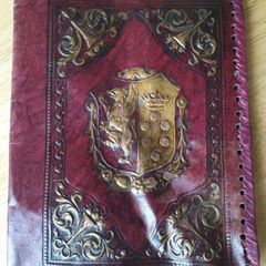 Antique / Vintage Book/Notebook Cover with Lion