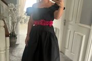 black dress