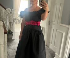 black dress