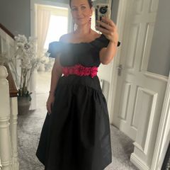 black dress