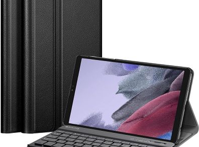 Smart Case Galaxy Tab A 8.0 2019 Keyboard Case SM-T290 SM-T295, Slim Shell Lightweight Smart Cover with Magnetically Detachable Wireless Keyboard for Galaxy
