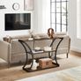 New Vintage Curved Display Table - FREE P&P Image 3