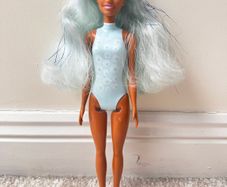 Barbie Color Reveal Doll Sunshine And Sprinkles Series Aqua Hair Used Please see photos
