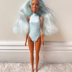 Barbie Color Reveal Doll Sunshine And Sprinkles Series Aqua Hair Used Please see photos