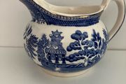 Willow Pattern D Mark Jug 1940s