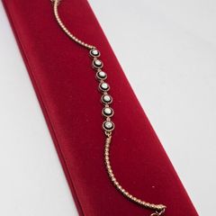 Antique old cut Bracelet Diamond and gold