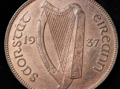 Ireland - 1937 - 1 Penny - KM.3 - [890]