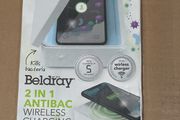 Beldray 2 in 1 Antibacterial Wireless Charging UV-C Box