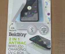 Beldray 2 in 1 Antibacterial Wireless Charging UV-C Box
