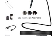 Waterproof Endoscope Camera 6 LEDs Adjustable USB Android Flexible Inspection Borescope Cameras for Phone PC