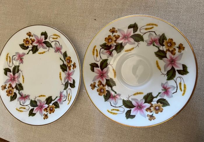 Royal Tara Plate & Saucer