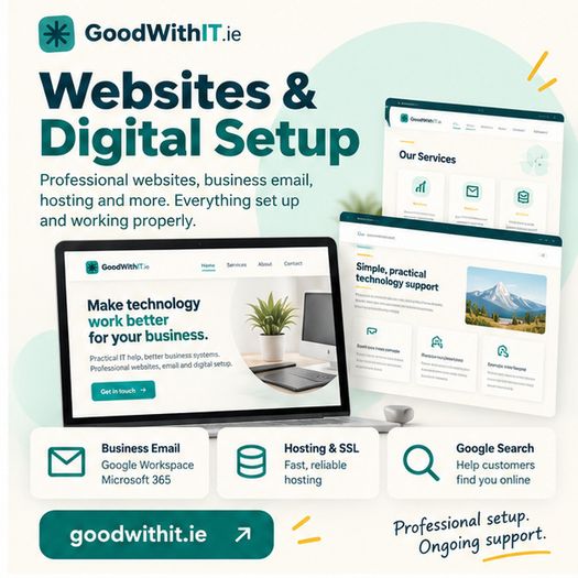 IT Help & Business Support | Websites, Email, Excel & More