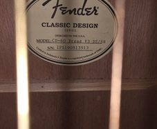 Fender CD 60 dread V3
