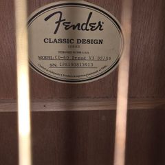 Fender CD 60 dread V3
