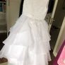 Girls Communion Dress with hoop and waistcoat Image 5
