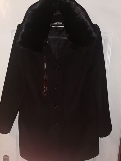 Wool mix coat