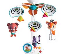 Tiny Love Classic Mobile, 2 in 1 Baby Mobile for Cot, 0+ Months