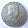 1954 Benjamin Franklin San Francisco Sterling Silver Half Dollar 1954 Benjamin Franklin Half Dollar - 12,3g Image 2