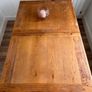 Beautiful Solid Oak Extendable Dining Table Image 4