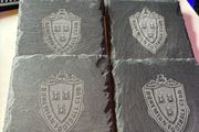 bohs black slate coasters
