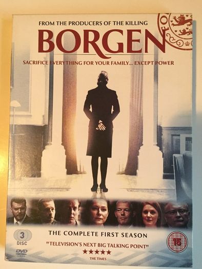 Borgen - Seasons 1-3 [DVD TV Boxset] Danish Language with English Subtitles.