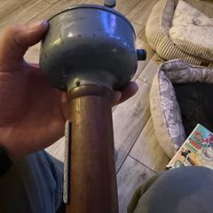 Type O.6 RAF hand-held aircraft master/landing compass,