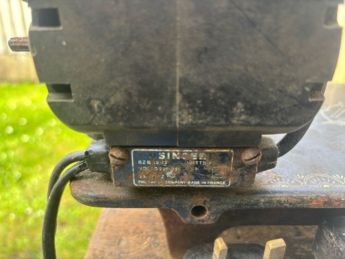 Vintage Singer sewing machine,