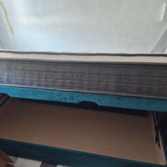 Ottoman Side opening bed plus 1200 spring back master matress