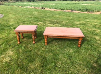 Coffee table with matching lamp table