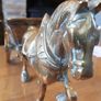 brass horse with the carriage Image 6