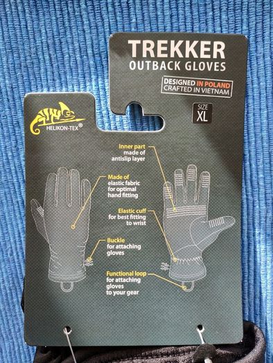 Gloves  Helikon  Black  XL