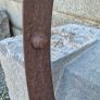 old wrought iron wheel. Image 5