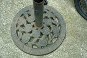 Cast iron Garden umbrella stand