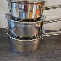 pyrex pot set