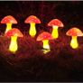Set of 6 Solar Mushroom Lights Garden Outdoor Decor, 8 Modes Waterproof Mushroom Ornaments for Lawn Gardening Pathway Landscape Yard Easter Pathway Fence Christmas Halloween Decorations (FREE SHIPPING) Image 2