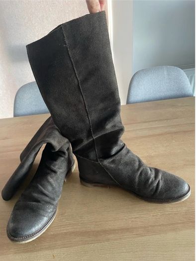 leather boots