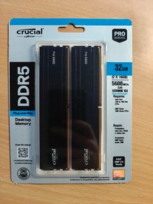 32 Gb Crucial pro dd5 ram 5600mt/s Factory sealed