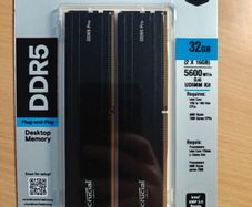32 Gb Crucial pro dd5 ram 5600mt/s Factory sealed