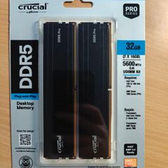 32 Gb Crucial pro dd5 ram 5600mt/s Factory sealed