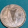 1928 Irish Free State Shilling & Farthing High-Grade EF/AU Rare Detail Image 8