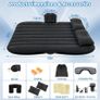 Car Air Mattress for Back Seat with Air Pump Portable Thickened Inflatable Camping Bed Sleeping Blow-Up Bed Pad fits Car SUV Image 3