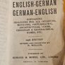 3 X Rare Vintage 1936-37 Midget Series Dictionaries Published By Burges & Bowes L.t.d  London. First edition in fair condition.  See photos for same. Image 10