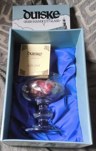 vintage boxed duiske potpourri bowl