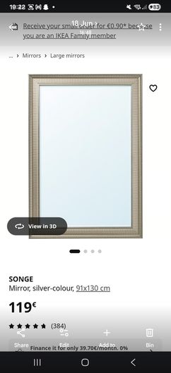 Mantel Mirror