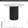 Round Marble dining table Image 5